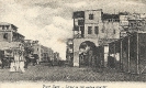 Street in the Native Quarter, Port Said, historic postcard (Lictenstern & Harari)