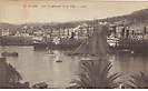 Courriers et la ville, Alger - carte postale historique