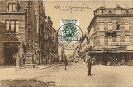 Chaussée d'Alsemberg et Brasserie de l'Alcazar, Bruxelles, 1930, carte postale historique