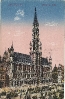 Hôtel de Ville, Bruxelles, carte postale historique
