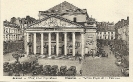 Théâtre Royal de la Monnaie, Bruxelles, carte postale historique