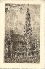 Hôtel de Ville, Bruxelles - Rathaus, Brüssel, historische Ansichtskarte 1917