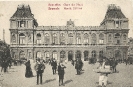 Gare du Nord, Bruxelles, carte postale historique