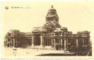 Palais de Justice, Bruxelles, carte postale historique 