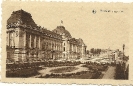 Palais du Roi, Bruxelles, carte postale historique