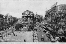 Place de Brouckère, Bruxelles, carte postale historique 