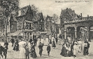 Kermesse, Bruxelles, vue de l'Entrée, carte postale historique,1910 