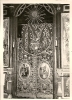 Prachtvolle Tür in Bulgarien, Ort unbekannt, historische Fotografie 1960-1970