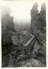 Mauer der Kaleto-Festung in Belogradschik, Bulgarien, historische Fotografie, 1960-1970