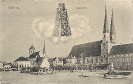 Kapellplatz, Altötting, historische Ansichtskarte 1917