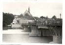 Bad Tölz, alte Isarbrücke, um 1938