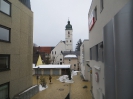 Altstadtpassage mit Blick auf Pfarrkirche St. Sebastian, Ebersberg