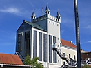 Auf der Ländle, Fürstenfeldbruck - Blick auf Stadtbibliothek