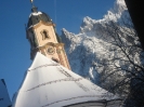 Mittenwald (Bayern) - Turm der Katholische Kirche St.Peter und Paul