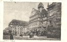Rathaus,Cassel (Kassel), historische Ansichtskarte, Feldpost 1918