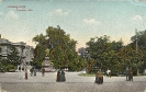 Corneliusplatz, Düsseldorf, historische Ansichtskarte