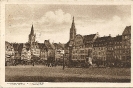 Strassburg im Elsass, Kleberplatz, 1916 - historische Ansichtskarte (Feldpost) 