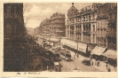 La Canebière, le Grand Hotel et les nouvelles galeries de Paris, Marseille, carte postale historique