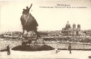 Monument aux Héros de la Mer et la Cathédrale, Marseille, carte postale historique