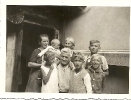 Familienfoto mit Großvater, historische Fotografie - Eine Kindheit in Deutschland, Fotohaus Barth, Kehl am Rhein, Ferien 1933