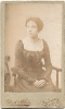 Cabinet Picture, Black&White Photographers, Manchester & Rochdale - historical woman's portrait 