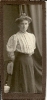 Atelierfoto - Historisches Frauenporträt um 1910