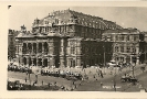 Oper, Wien, historische Ansichtskarte
