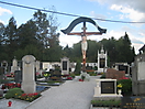 Gemeindefriedhof, Radovljica Slovenien - Friedhofskreuz