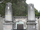 HOMANN-HRASOVEC Familiengrab, Gemeindefriedhof, Radovljica, Slovenien