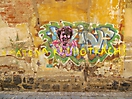 Hradebni-Straße, Krumau - Street Art (Straßenkunst)